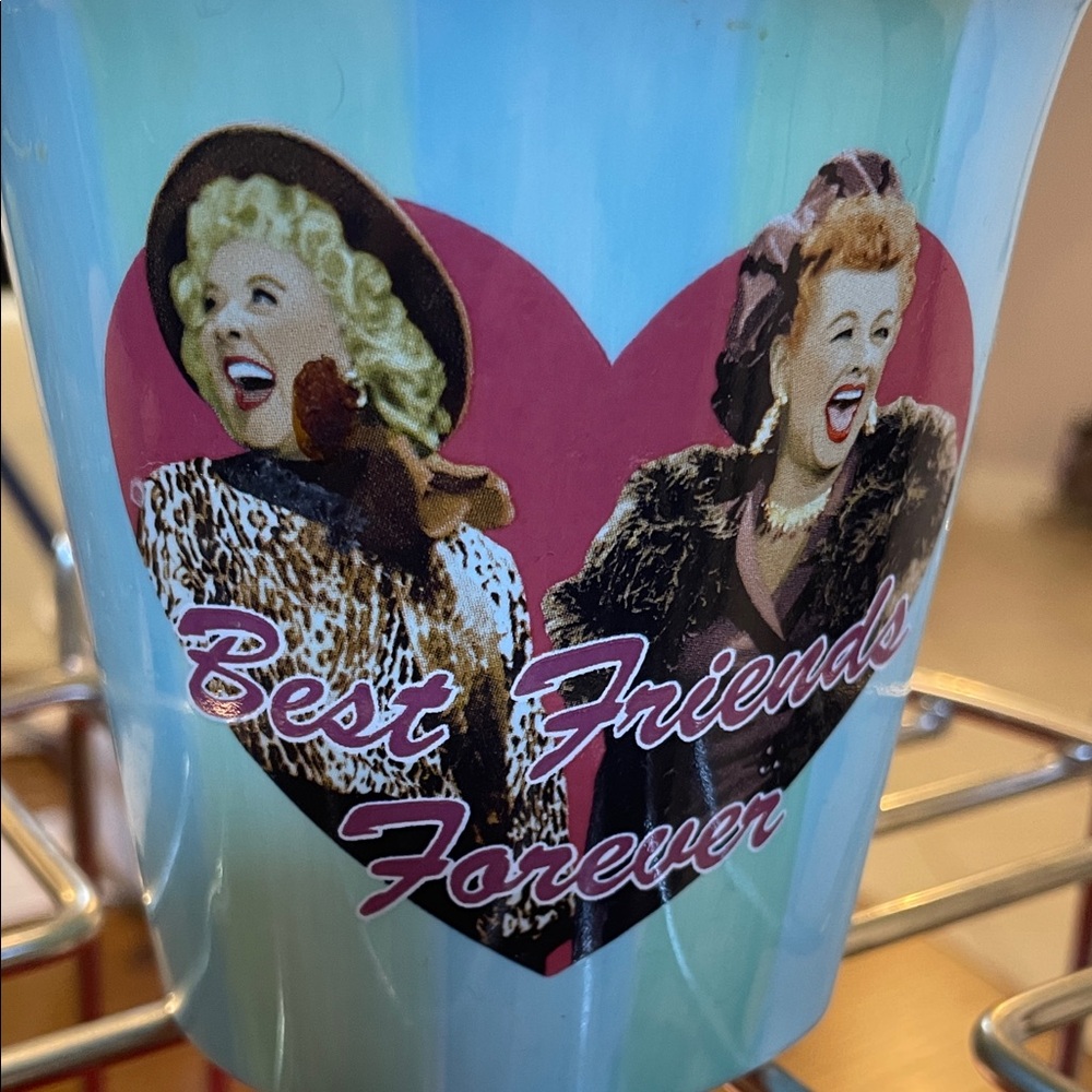 Best Friends Forever Mug - Blue and Pink